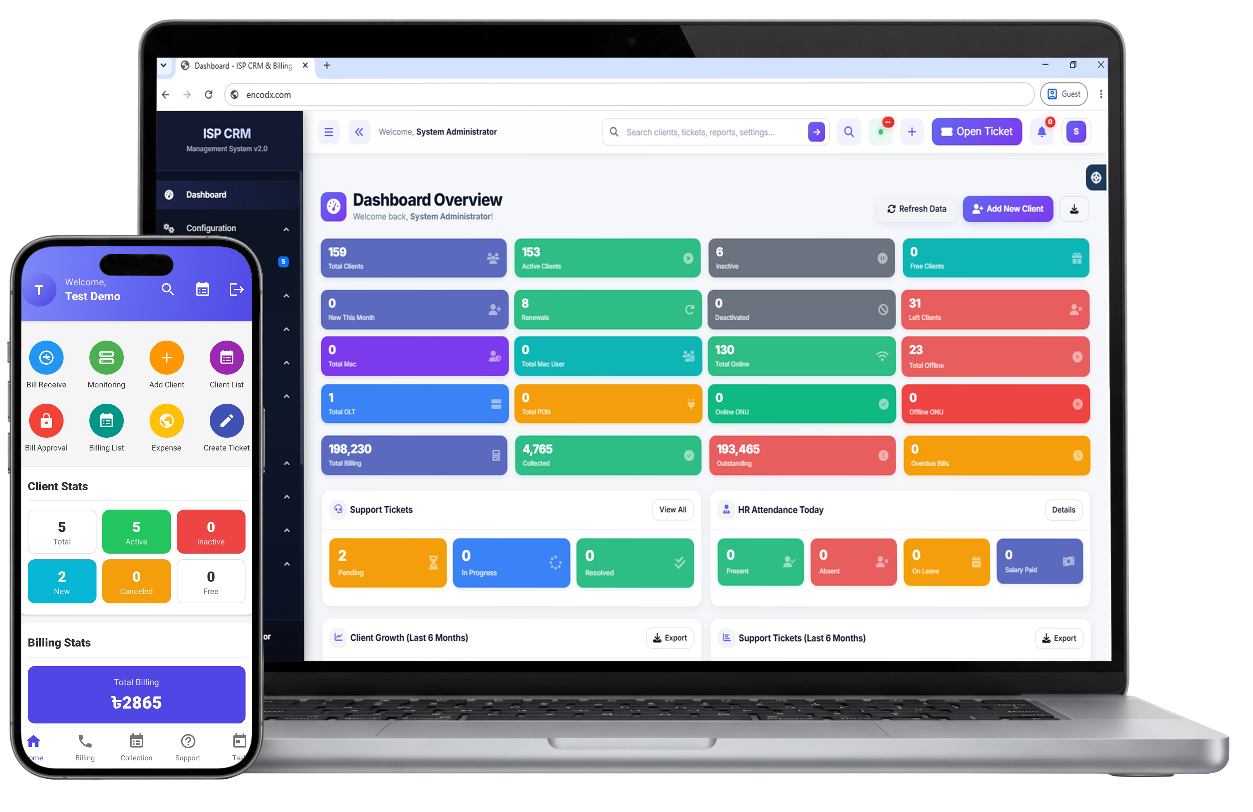 ISP Management & Billing Software